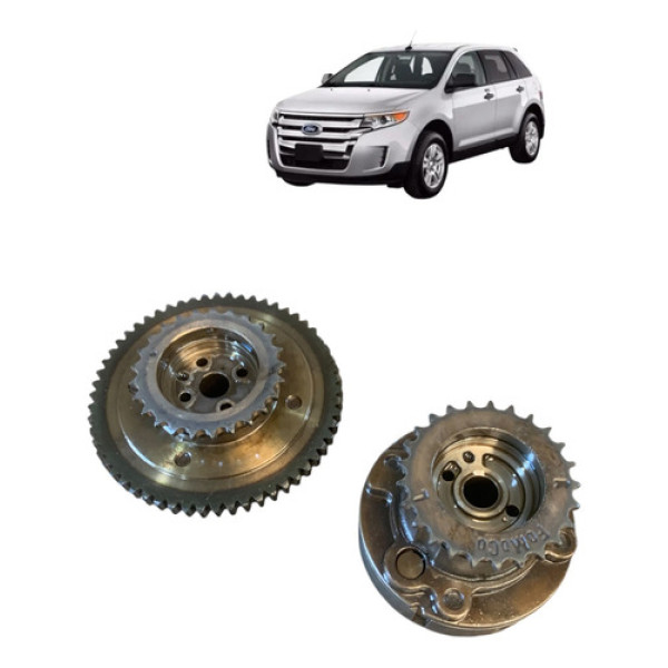 Par Polia Variável Cabeçote Ford Edge 3.5 V6 2011 A 2014