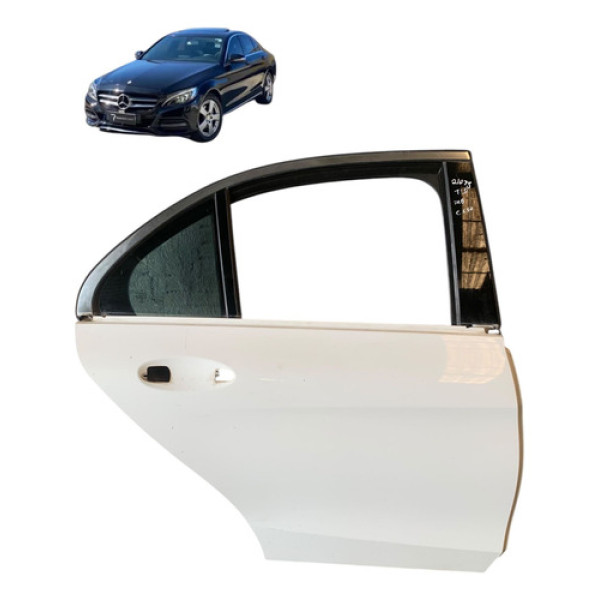 Porta Traseira Direita Mercedes C180 C200 C250 2015 A 2019