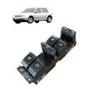 Botão Vidro Dianteiro Esquerdo Volkswagen Golf 2001 A 2006