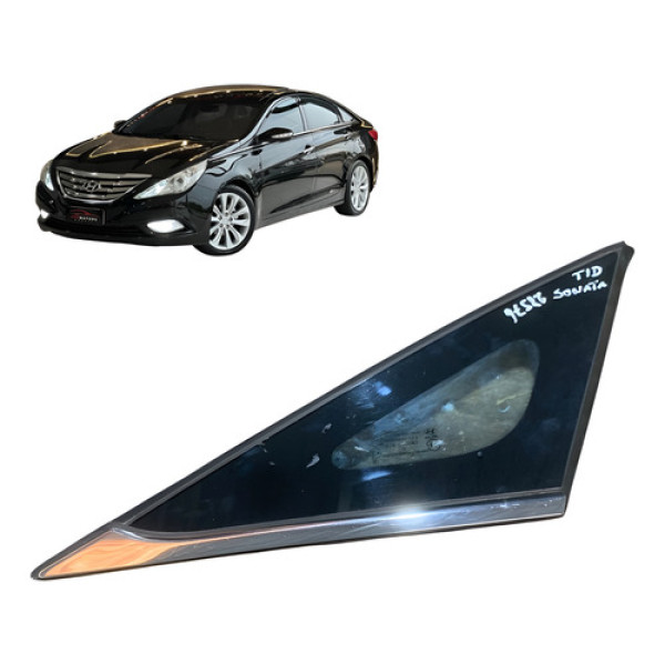 Vidro Fixo Traseiro Direito Hyundai Sonata 2010 A 2014 