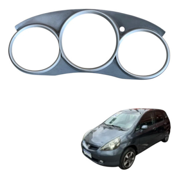 Acabamento Moldura Painel Velocímetro Honda Fit 2004 A 2009