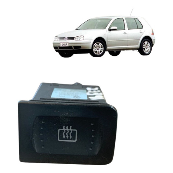 Botão Desembaçador Traseiro Volkswagen Golf 2001 A 2006