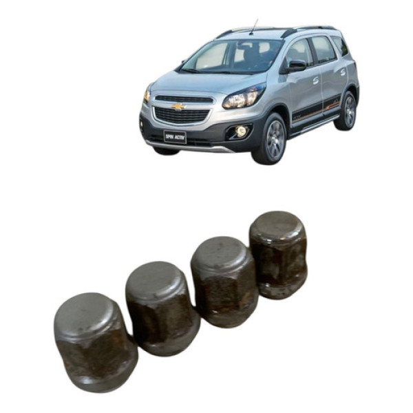 Jogo Porca Roda Chevrolet Spin 2013 A 2017