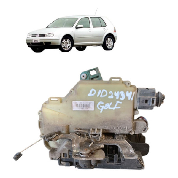 Fechadura Porta Dianteira Direit Volkswagen Golf 2001 A 2006