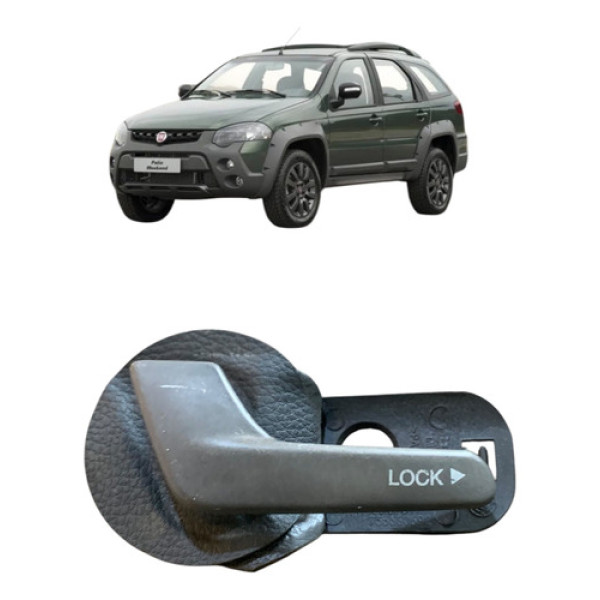 Maçaneta Int Dianteira Esquer Fiat Palio Weekend 2009 A 2015