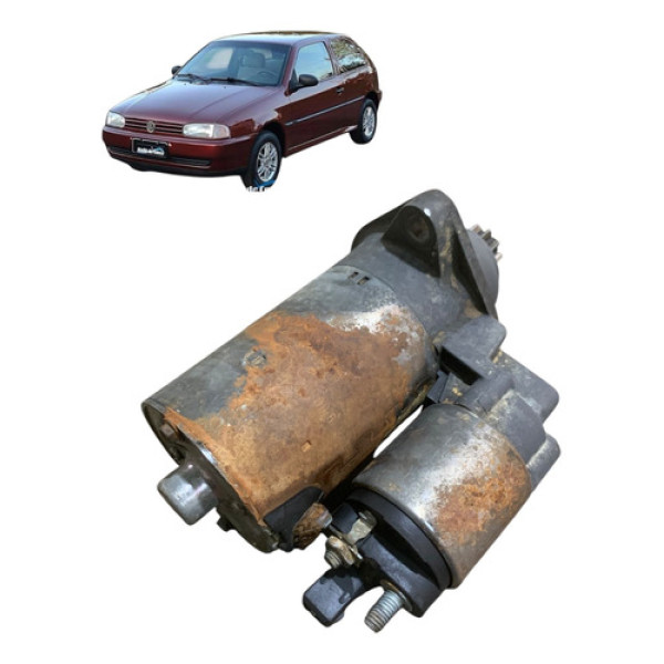 Motor Arranque Volkswagen Gol 1.0 8v Mi 1997 A 2000
