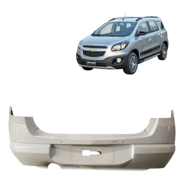 Parachoque Traseiro Chevrolet Spin 2013 A 2017 Original 