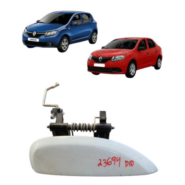 Maçaneta Ext Dianteira Direita Renault Sandero 2016 A 2021