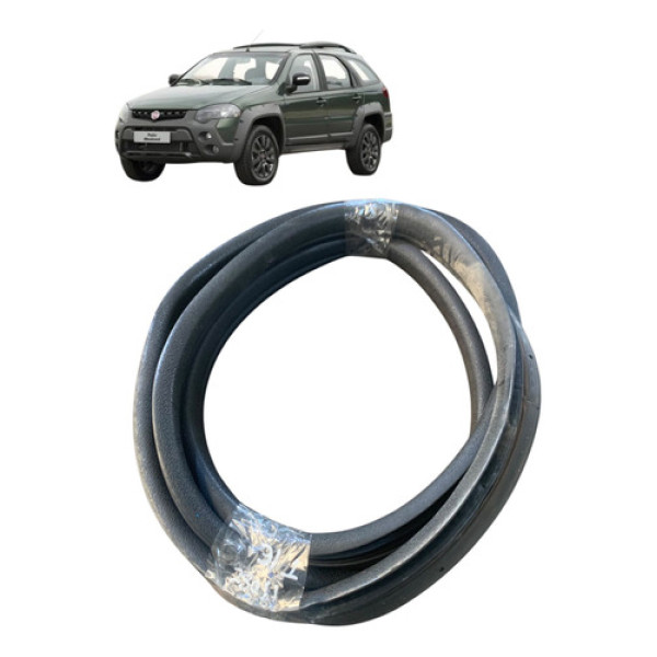 Borracha Porta Traseira Esque Fiat Palio Weekend 2009 A 2015