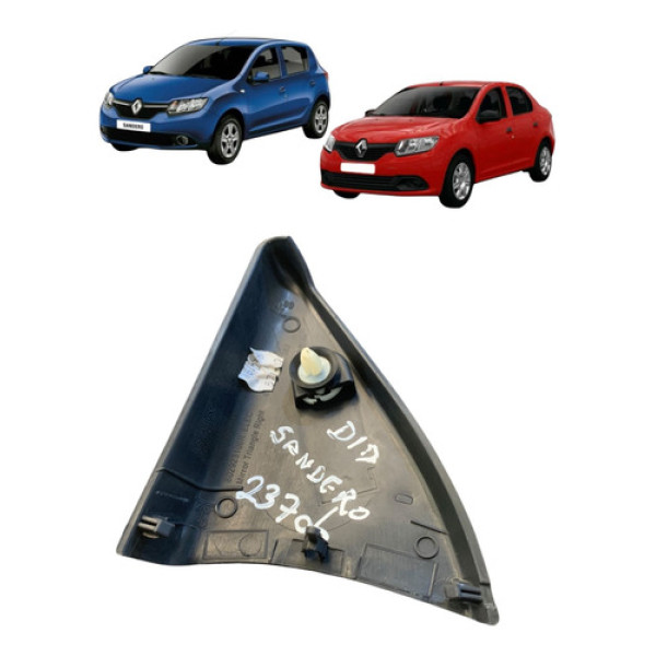 Acabamento Retrovisor Direito Renault Sandero 2016 A 2021