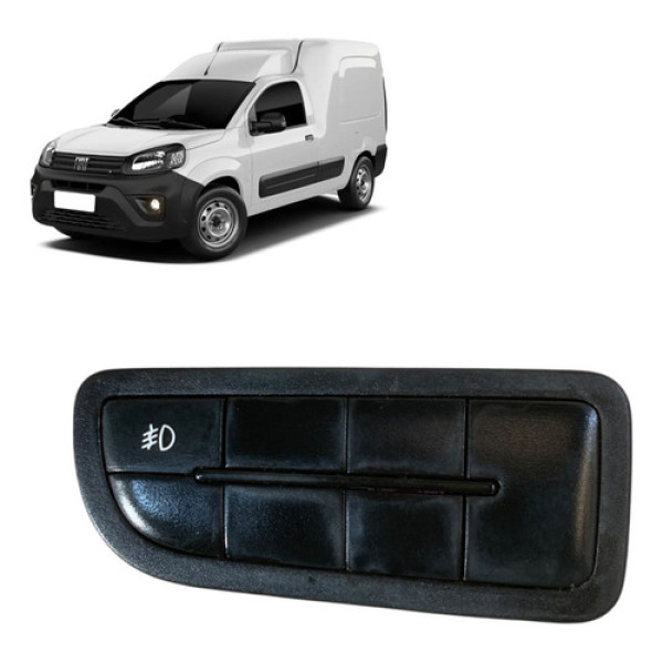 Botão Farol Milha Fiat Fiorino Uno 2013 A 2020