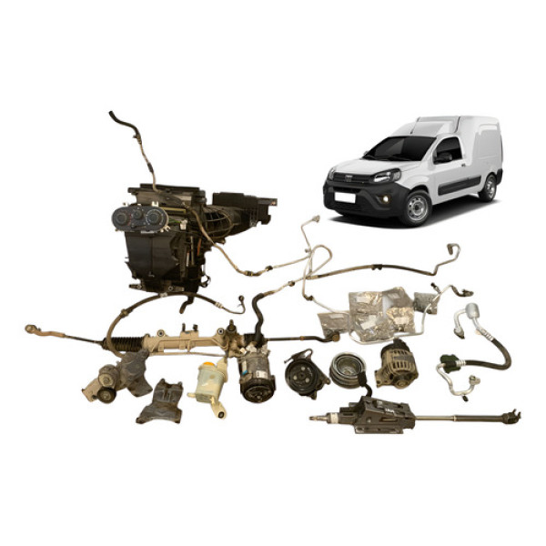 Kit Direção Hidráulica Ar Condicion Fiat Fiorino 2013 A 2020