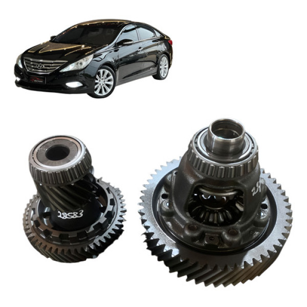 Coroa E Pião Cambio A6mf1 Hyundai Sonata 2.4 2010 A 2014 