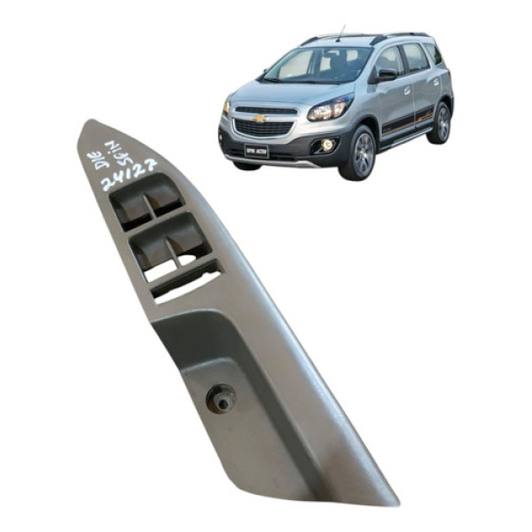 Moldura Comando Vidro Diant Esque Chevrolet Spin 2013 A 2017
