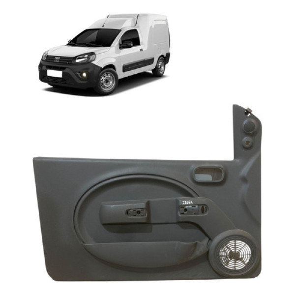 Forro Porta Lado Esquerdo Fiat Fiorino Uno 2p 2013 A 2020
