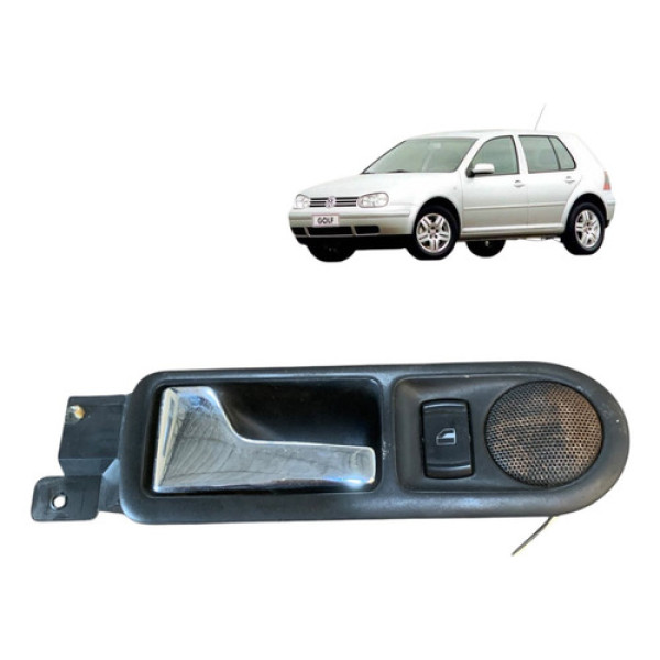 Maçaneta Int Traseira Esquerda Volkswagen Golf 2001 A 2006