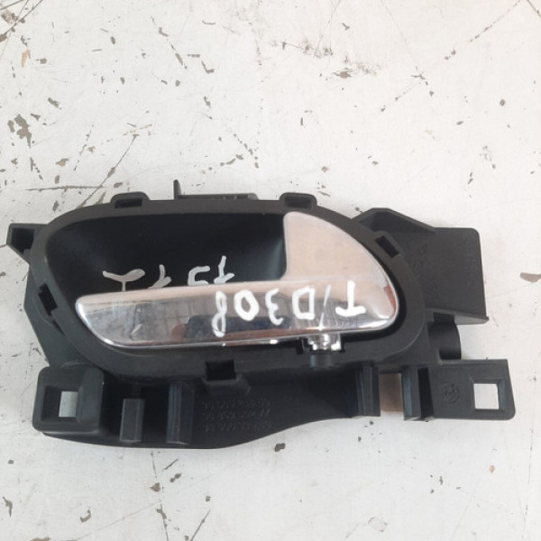 Maçaneta Interna Traseira Direita Peugeot 308 Thp Flex 7572