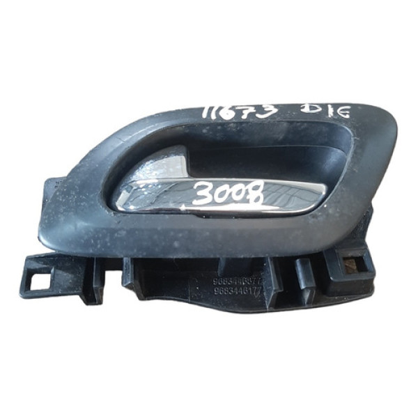 Maçaneta Interna Dianteira Esquerda Peugeot 3008 2011 A 2015