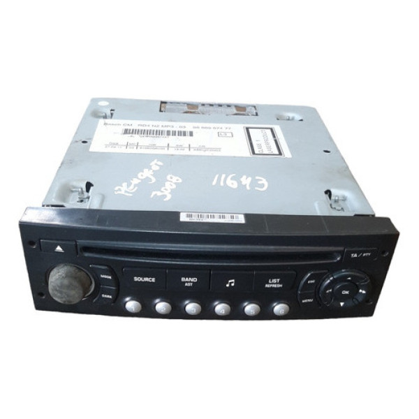 Radio Mp3 Peugeot 3008 1.6 Thp 2011 A 2015