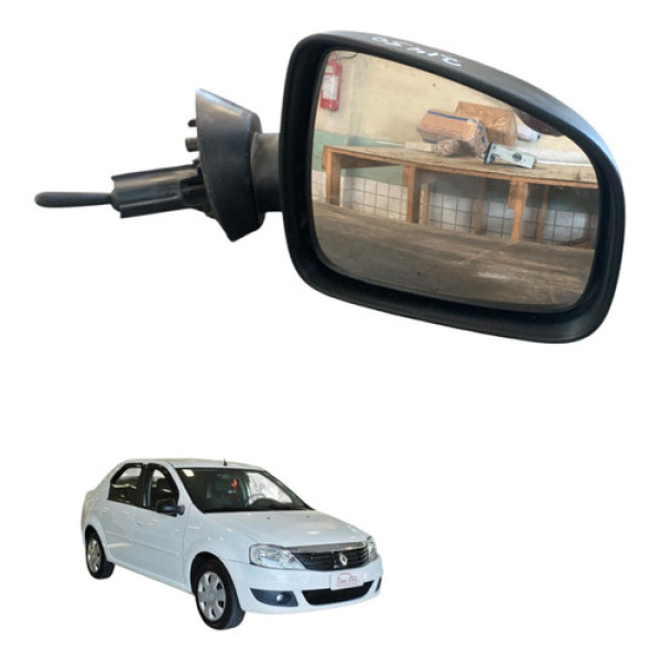 Retrovisor Lado Direito Renault Logan 2009 2010 2011 2012 