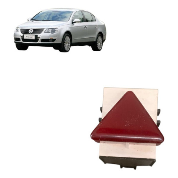 Botão Pisca Alerta Volkswagen Passat 2006 A 2010 Original 