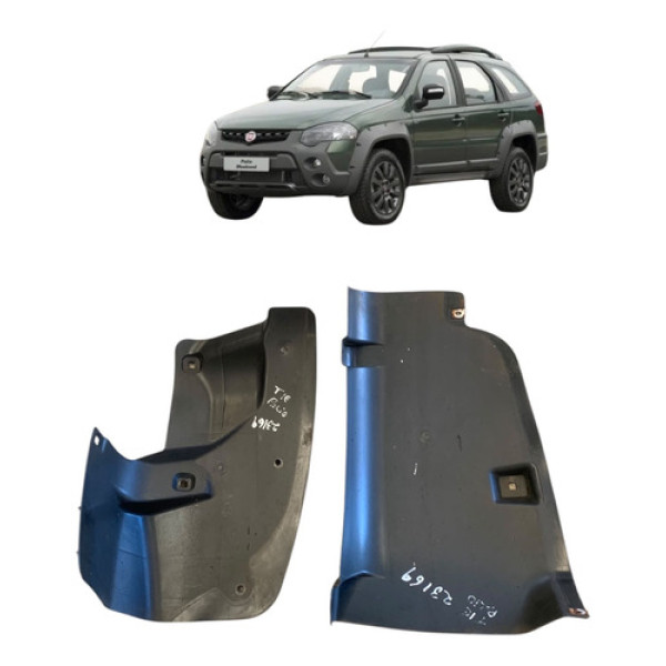 Para Barro Traseiro Esquerdo Fiat Palio Weekend 2009 A 2015