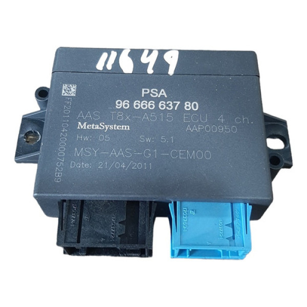 Módulo Controle Central Pdc Peugeot 3008 1.6 Thp 2011 A 2015