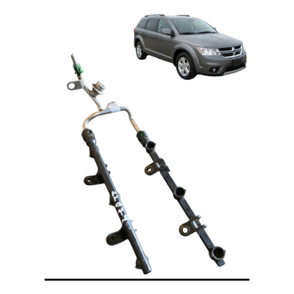 Flauta Bico Injetor  Dodge Journey 2.7 V6 2009 A 2017 