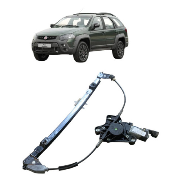 Maquina Vidro Dianteira Direi Fiat Palio Weekend 2009 A 2015