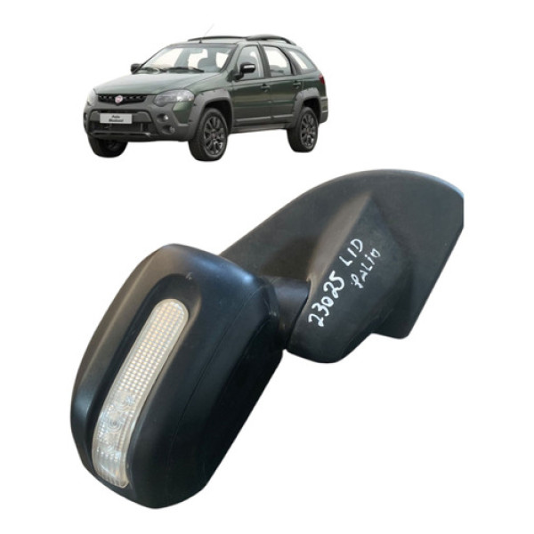Retrovisor Lado Direito Fiat Palio Weekende 2009 A 2015