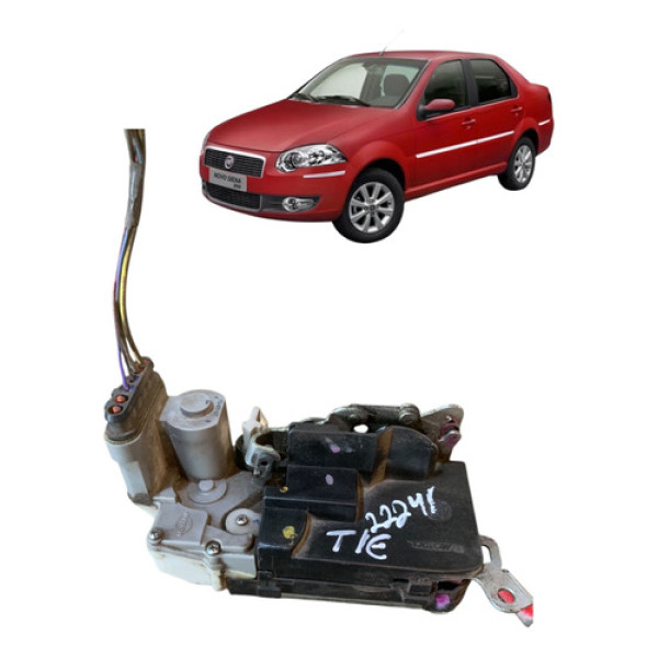 Fechadura Porta Traseira Esquerda Fiat Siena 2005 A 2012