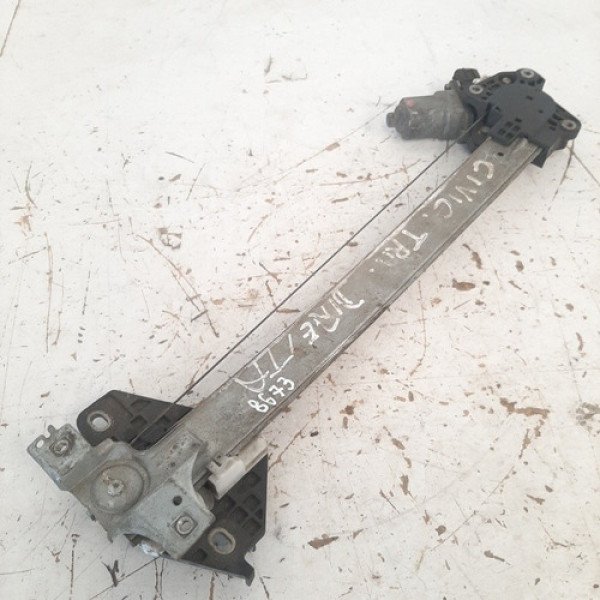 Maquina Vidro Traseira Direita Honda Civic 2007 2011 8673