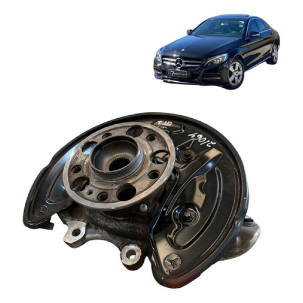 Montante Traseiro Direito Mercedes C200 C250 2.0 2015 A 2019