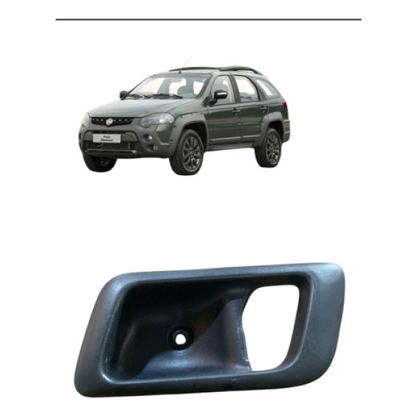 Acabamen Maçaneta Diant Direi Fiat Palio Weekend 2009 A 2015