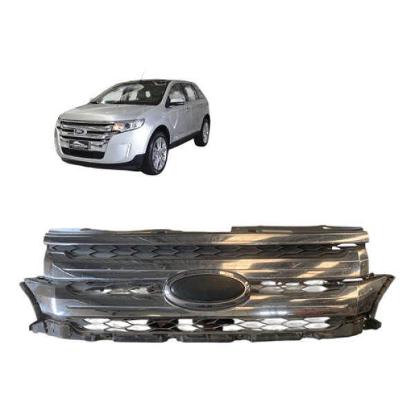 Grade Parachoque Dianteiro Ford Edge 2011 A 2014 (detalhes)