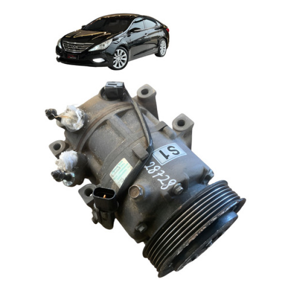 Compressor Ar Condicionado Hyundai Sonata 2.4 2010 A 2014 