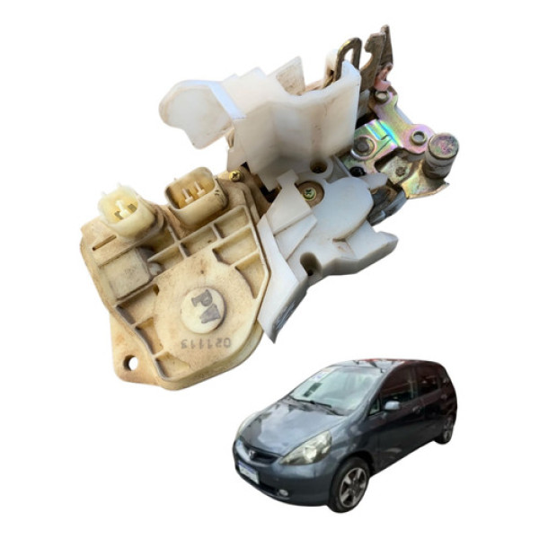 Fechadura Porta Traseira Esquerda Honda Fit 2004 A 2009
