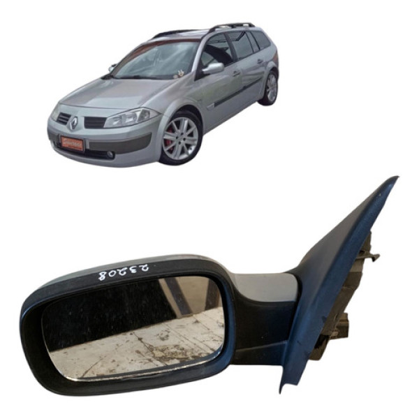Retrovisor Lado Esquerdo Renault Megane 2.0 2007 A 2011