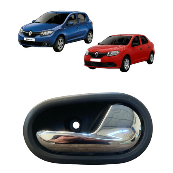 Maçaneta Int Traseira Direita Renault Sandero 2016 A 2021