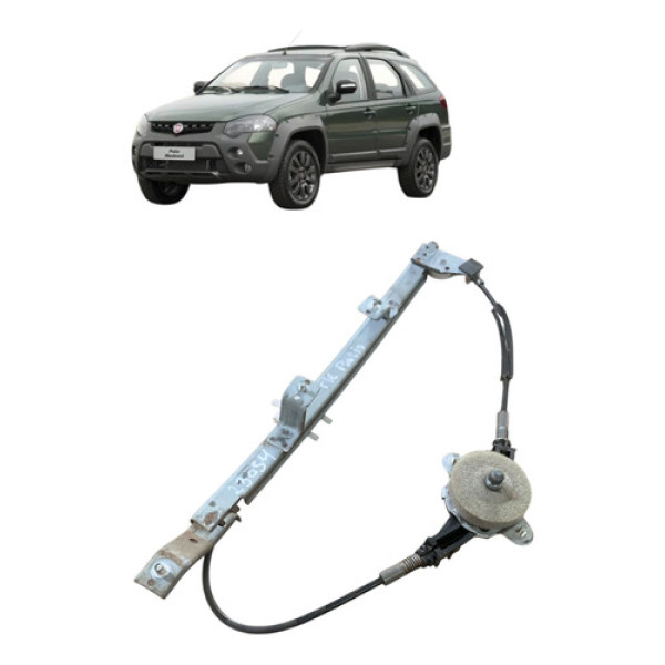 Maquina Vidro Traseira Esquer Fiat Palio Weekend 2009 A 2015