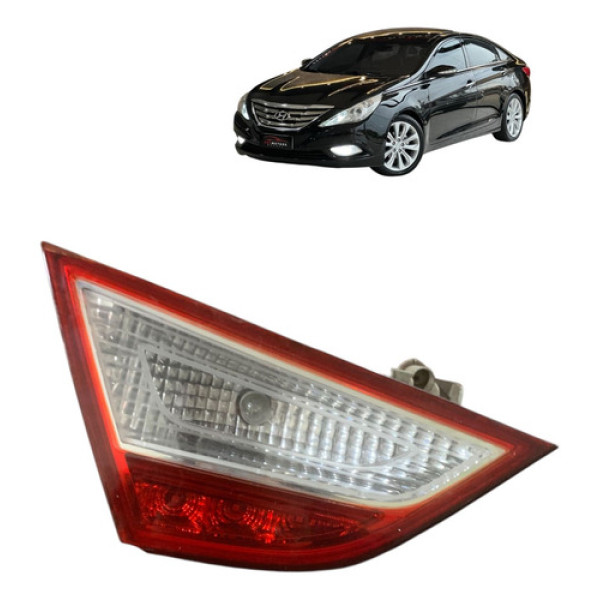 Lanterna Tampa Traseira Esquerda Hyundai Sonata 2010 A 2014 