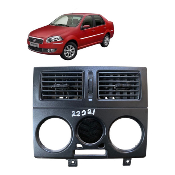 Moldura Comando Ar Condicionado Fiat Siena 2005 A 2012