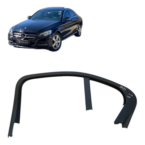 Guarnição Porta Traseira Direita Mercedes C250 2015 A 2019