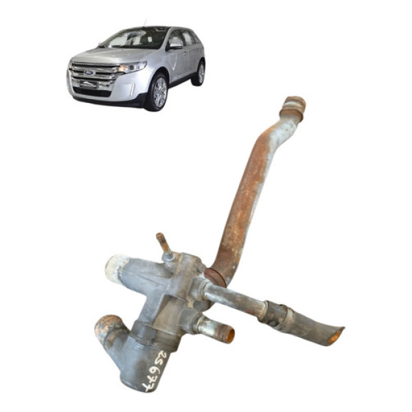 Carcaça Valvular Termostatica Ford Edge 3.5 V6 2011 A 2014