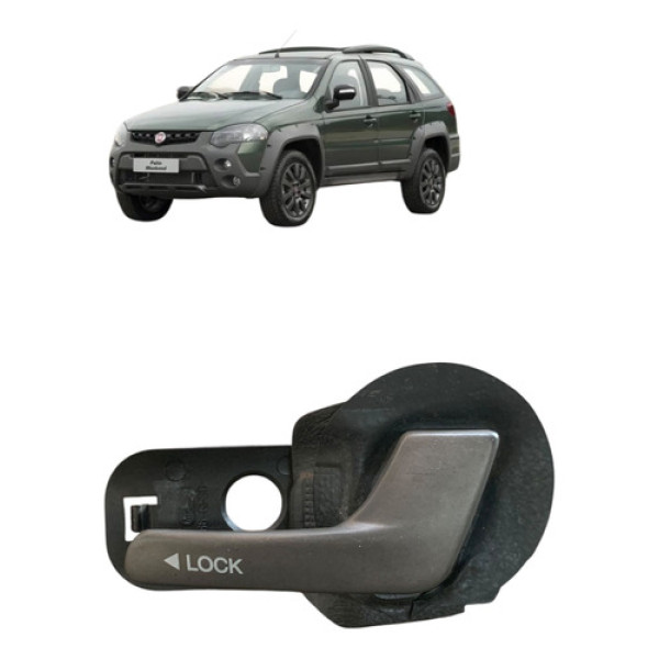 Maçaneta Int Traseira Direit Fiat Palio Weekende 2009 A 2015