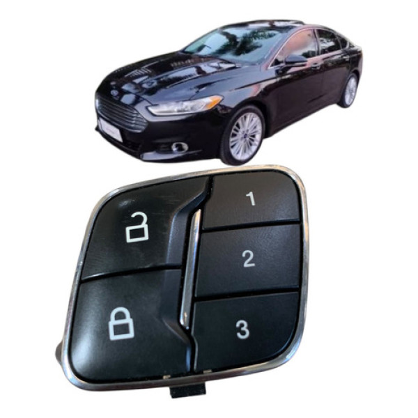 Botão Trava Porta Dianteira Esquerda Ford Fusion 2013 A 2016