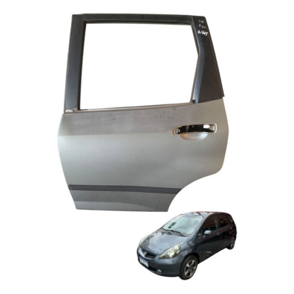 Porta Traseira Esquerda Honda Fit 2004 A 2009
