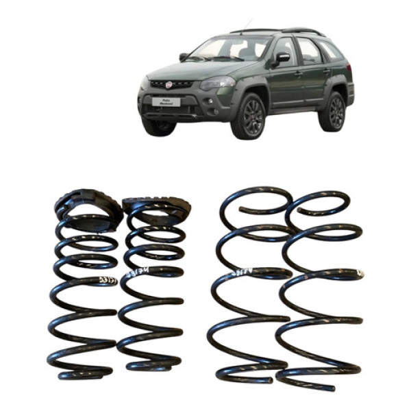 Jogo Molas Fiat Palio Weekend Adventure 2009 A 2015 Original