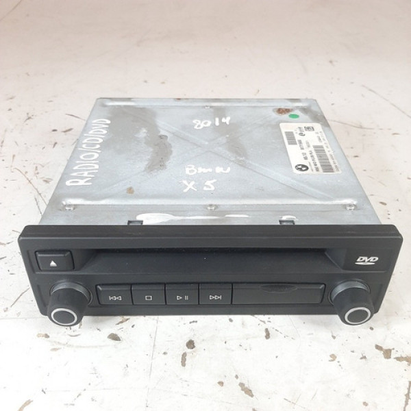 Rádio Bmw X5 2009 2010 4.8 Aspirado 8014