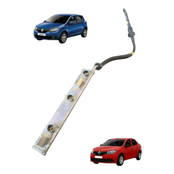 Flauta Bico Injetor Renault Sandero 1.0 3cil 2016 A 2021